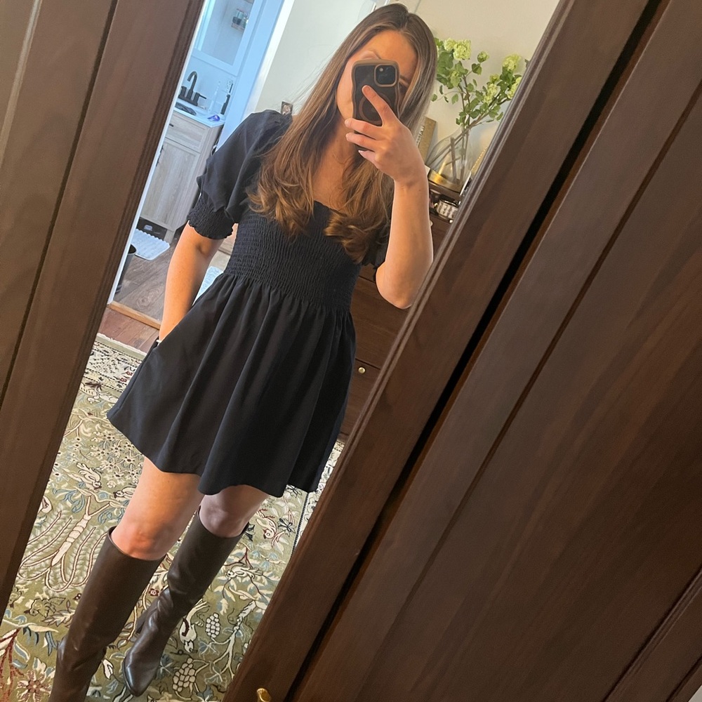 Hill House Nap Dress - Navy Mini Dress